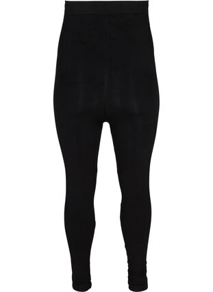 Shapewear leggings with high waist, Black, Packshot image number 1