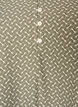 Patterned viscose dress with long sleeves, Green, Packshot image number 2