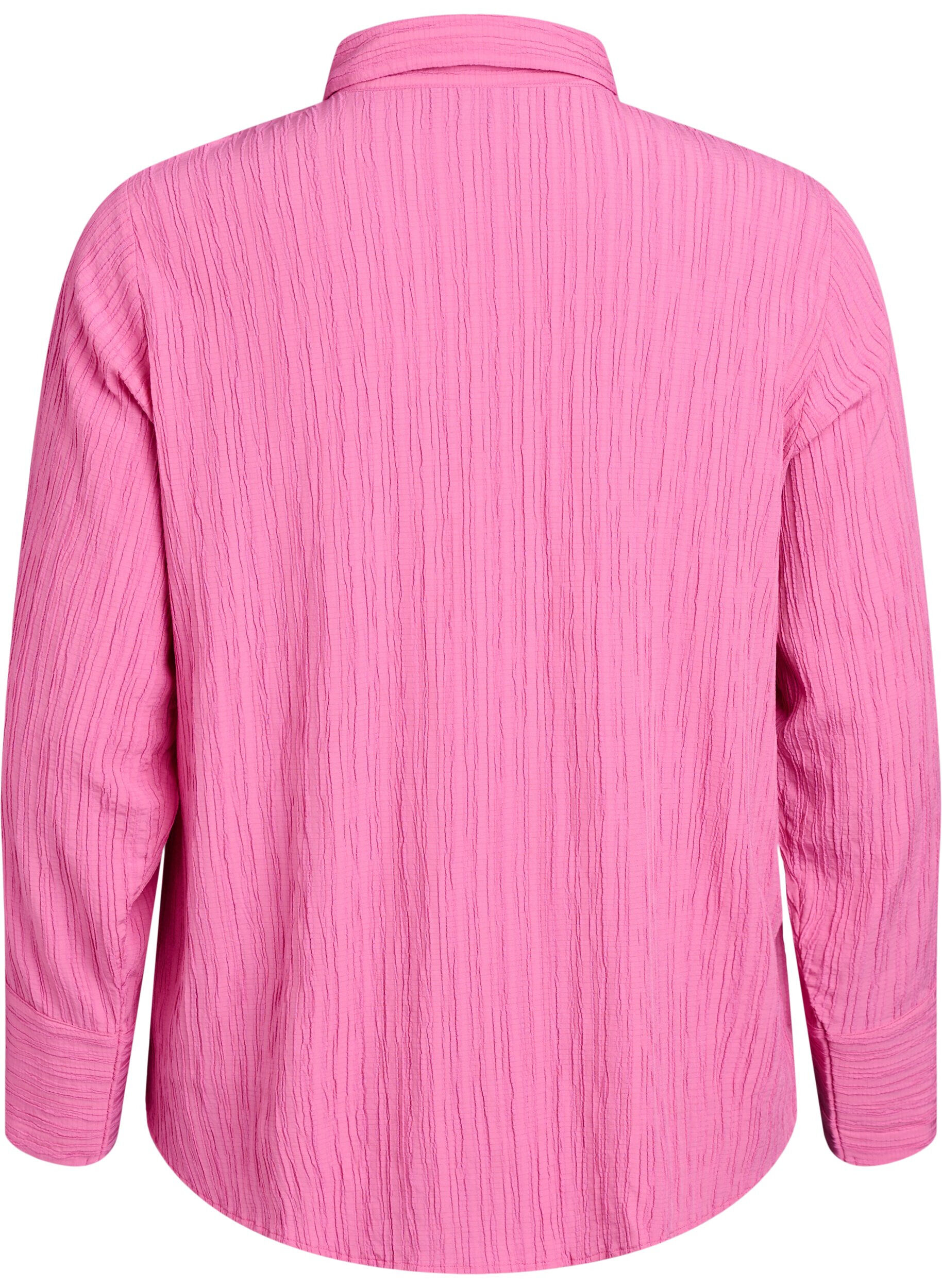 Zizzifashion FLASH - Shirt with texture, Pink, Packshot image number 1