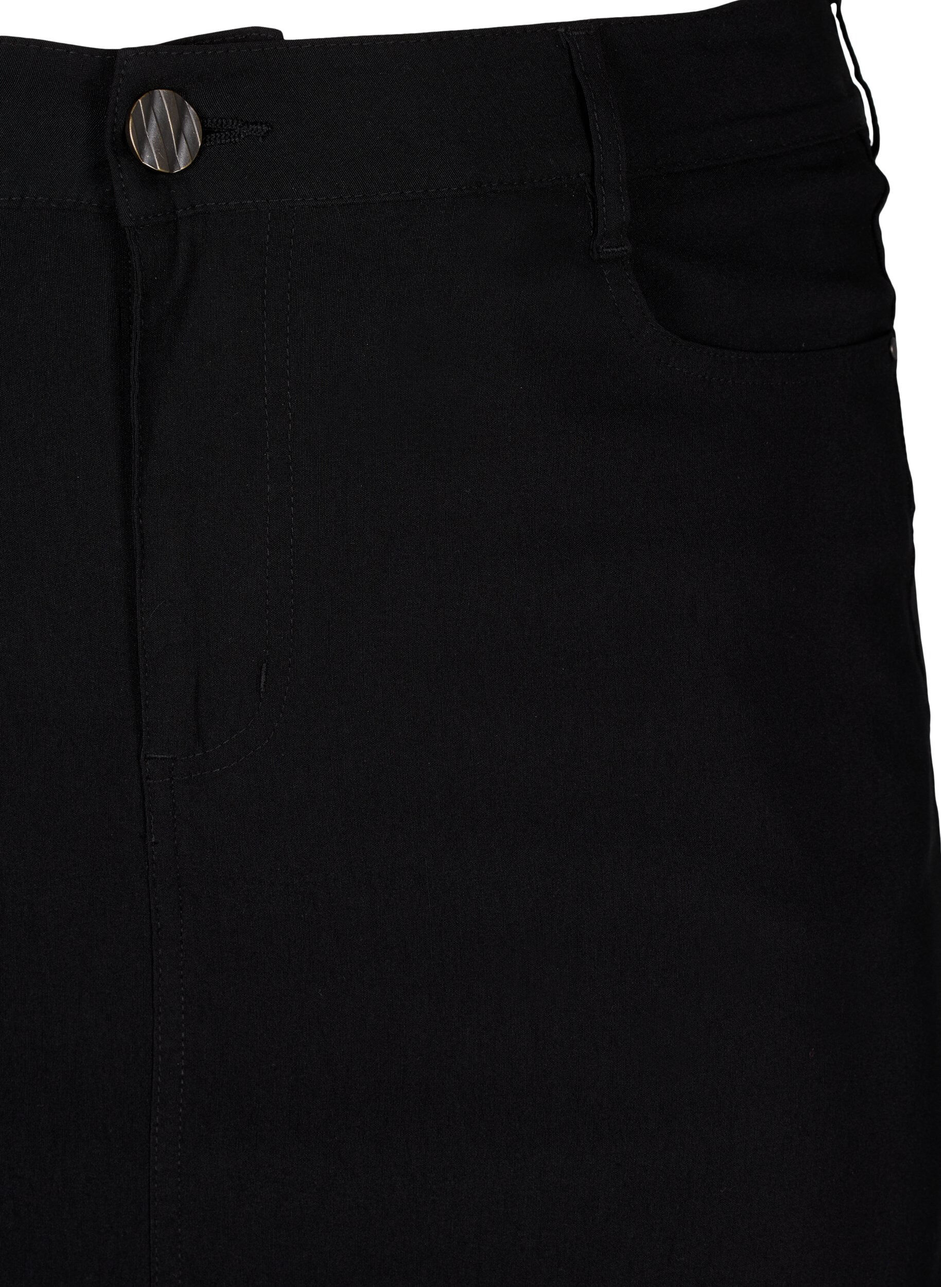 Zizzifashion Short skirt with inner shorts, Black, Packshot image number 2
