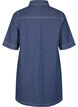 Pinstripe denim dress with chest pockets, Blue Denim Stripe, Packshot image number 1