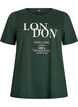 T-shirt with motif, Green, Packshot image number 0