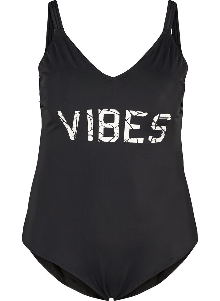 Swimsuit, Black, Packshot image number 0