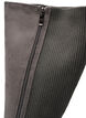 Long boot with a ribbed elasticated shaft and chunky sole, Brown, Packshot image number 2