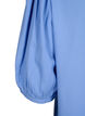 Viscose blouse with 1/2 sleeves, Cornflower Blue, Packshot image number 3