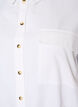 Shirt with chest pocket and balloon shape, White, Packshot image number 2