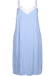 FLASH - Striped strap dress in viscose, L. Blue White Stripe, Packshot image number 0