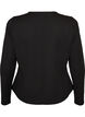 Fitted cardigan with knot fastenings, Black, Packshot image number 1