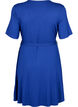 Wrap dress in viscose with short sleeves, Bellwether SOLID, Packshot image number 1