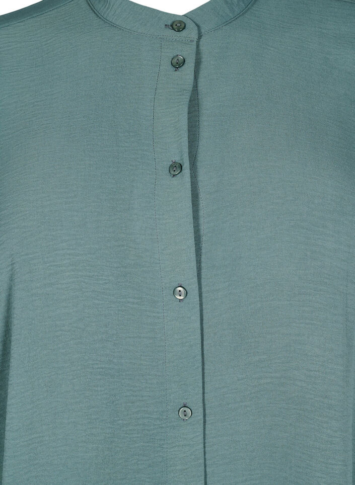 Tunic with 3/4 sleeves, Green, Packshot image number 2