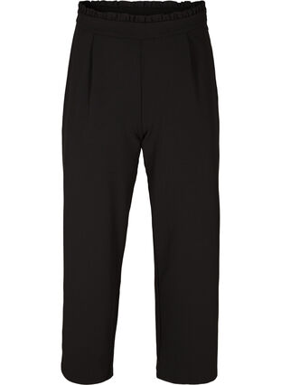 Wide leg trousers, Black, Packshot image number 0
