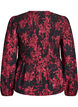 Blouse with smock and long sleeves, Black, Packshot image number 1