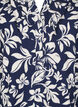 3/4 sleeve cotton blouse with print, Naval Academy Flower, Packshot image number 2
