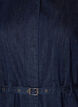 Denim dress with belt and 3/4-sleeves, Blue, Packshot image number 2