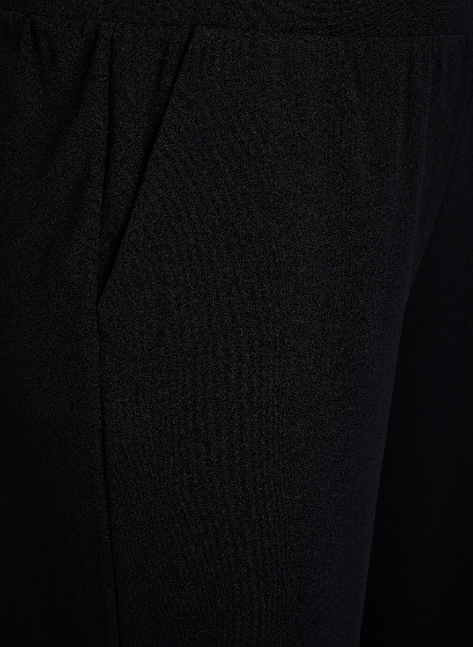 Zizzifashion High-waisted knickers with a loose fit, Black, Packshot image number 2