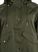 Short spring jacket with a detachable hood, Green, Packshot image number 2