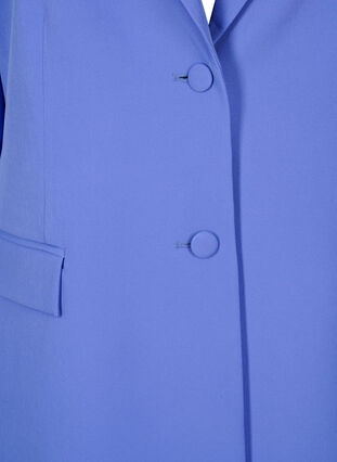 Classic blazer with button fastening, Wedgewood, Packshot image number 2