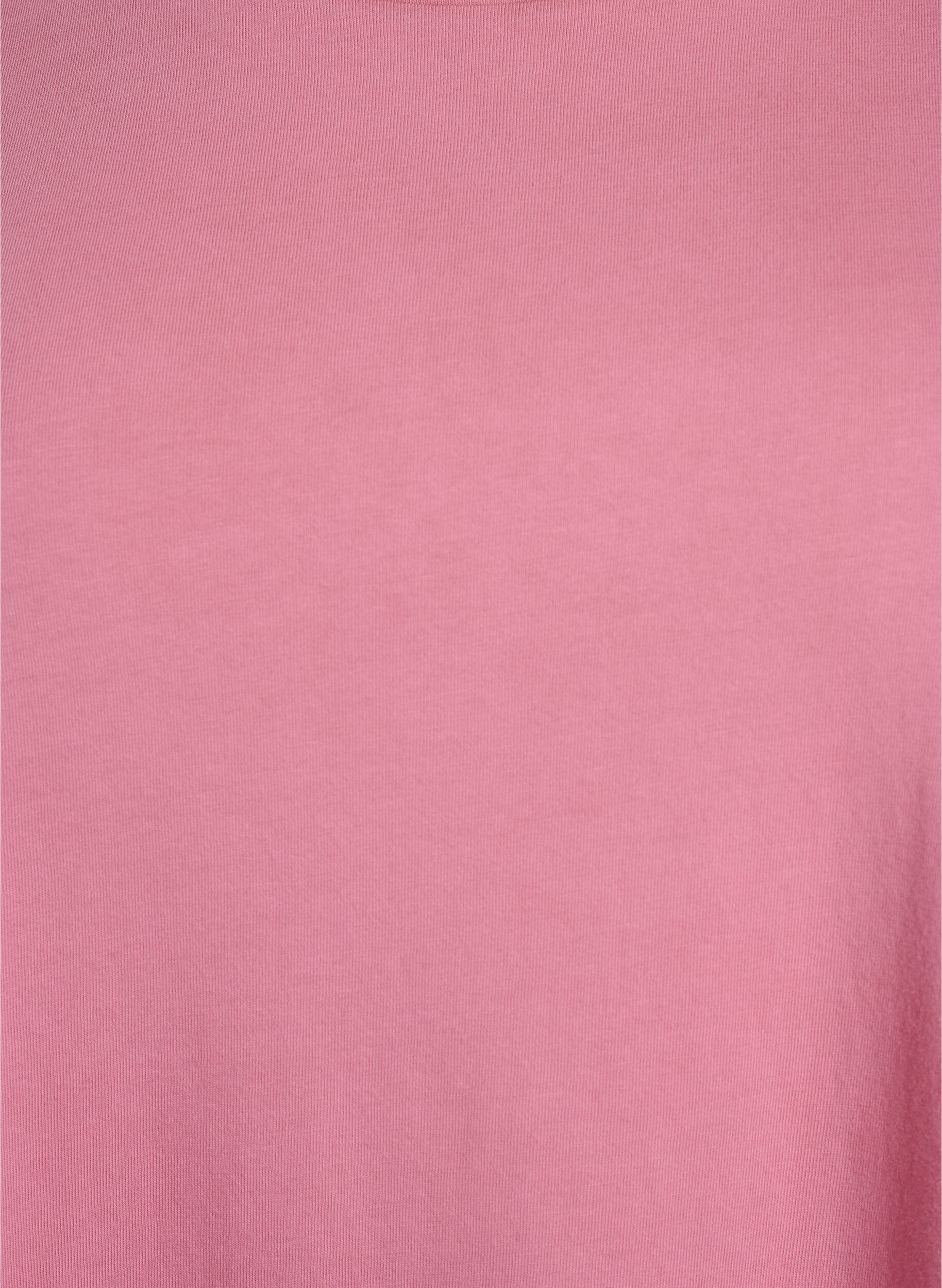 Zizzifashion Short A-line dress with a washed look, Rose, Packshot image number 2