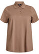 Polo shirt with short sleeves, Brown, Packshot image number 0