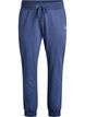 Loose workout trousers with pockets, Blue, Packshot image number 0