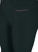 Close-fitting trousers with zipper details, Green, Packshot image number 2