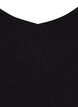 Long basic top, Black, Packshot image number 2