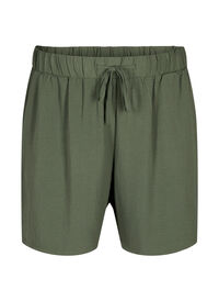 Shorts with pockets and elastic waistband