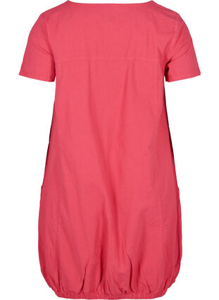 Dress with pockets, Raspberry wine, Packshot image number 1