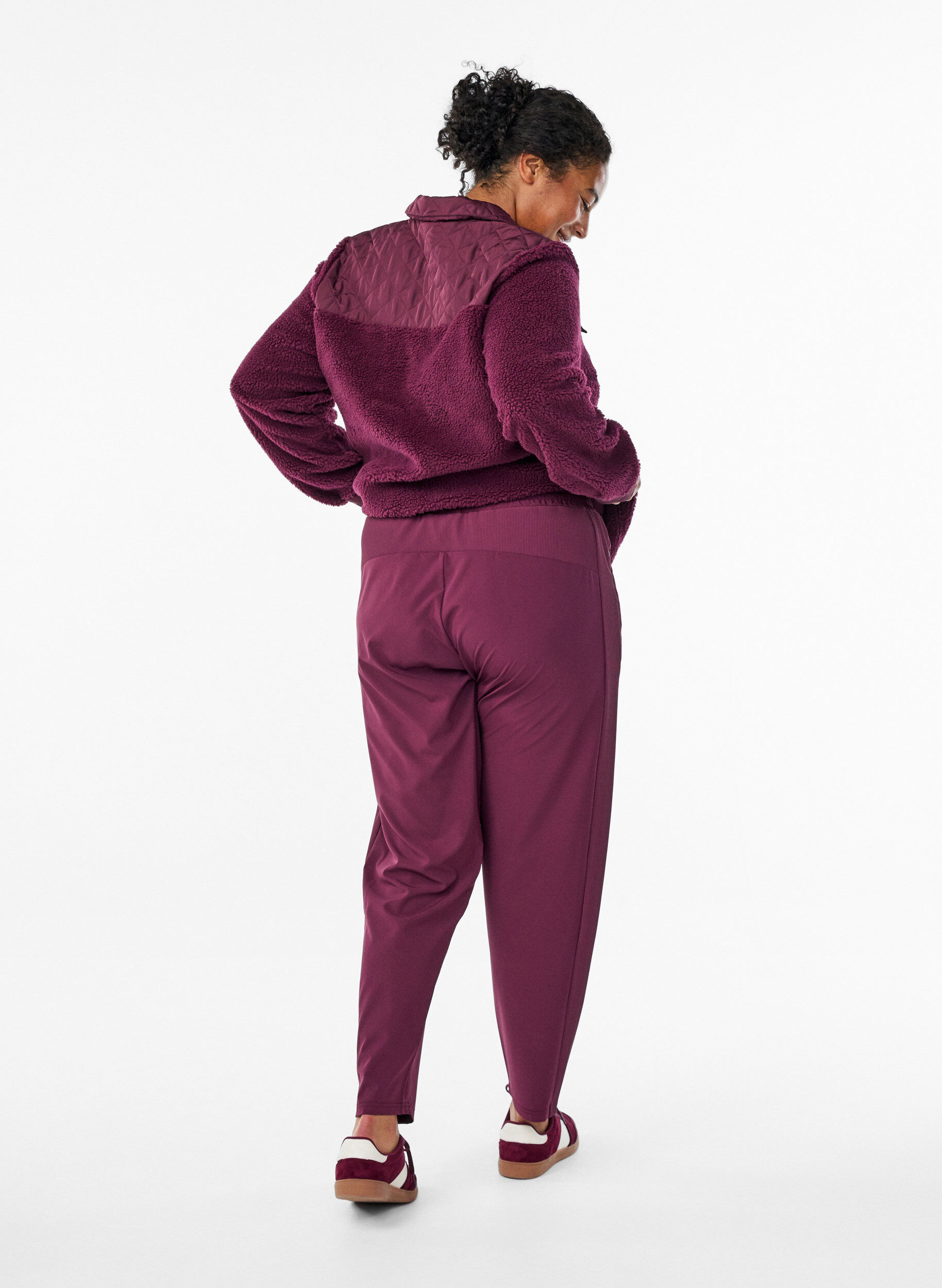 ZizzifashionLightweight training trousers with pockets, Red, Model image number 1
