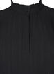 Short dress with ruffles and glitter, Black, Packshot image number 2