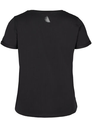 Sports t-shirt with print, Black LMGT, Packshot image number 1