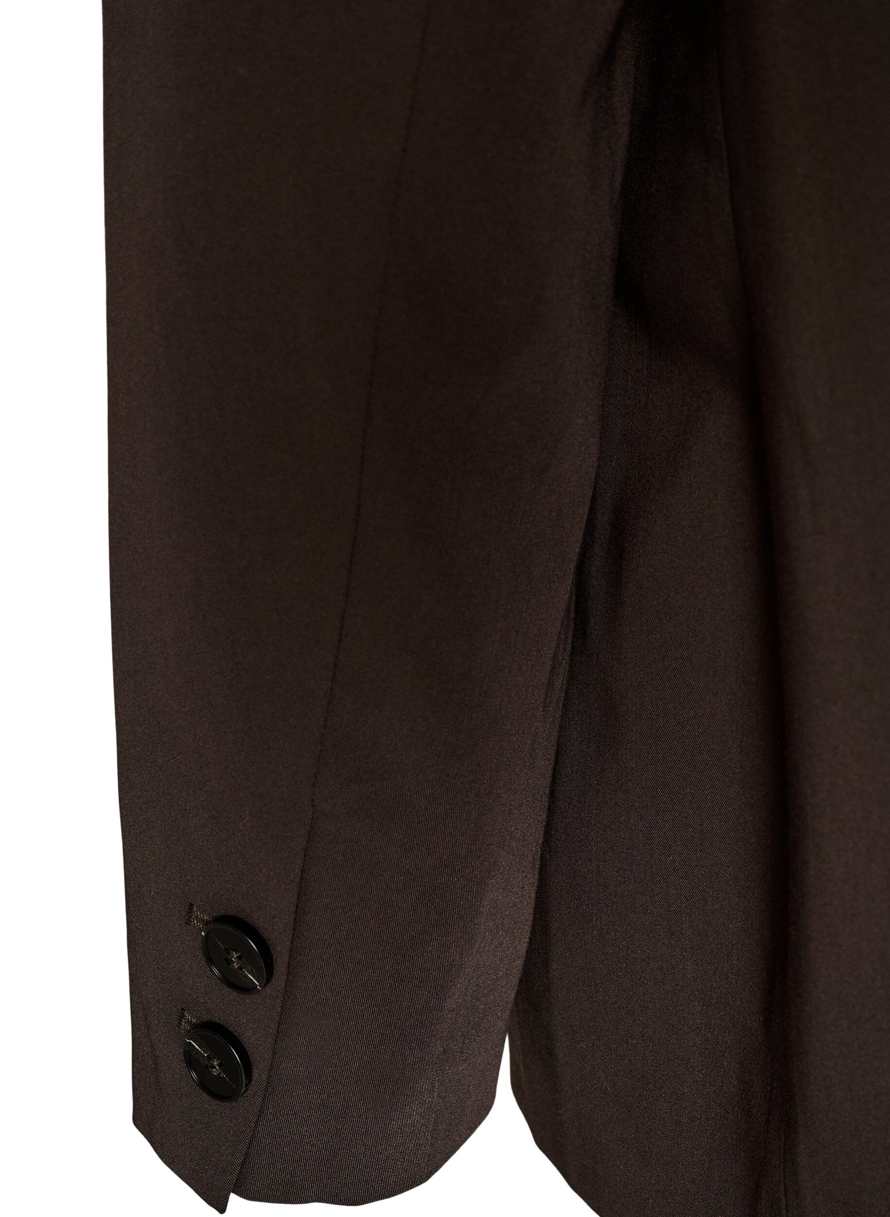ZizzifashionHigh-waisted tailored trousers with pressed creases, Brown, Packshot image number 4