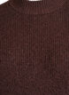 Long knitted dress with high neck, Brown, Packshot image number 2