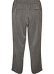 High-waisted tailored trousers with straight fit, Dark Grey, Packshot image number 1
