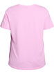 Short sleeve t-shirt with v-neckline, Pink, Packshot image number 1