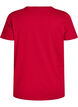 Christmas t-shirt in organic cotton, Red, Packshot image number 1