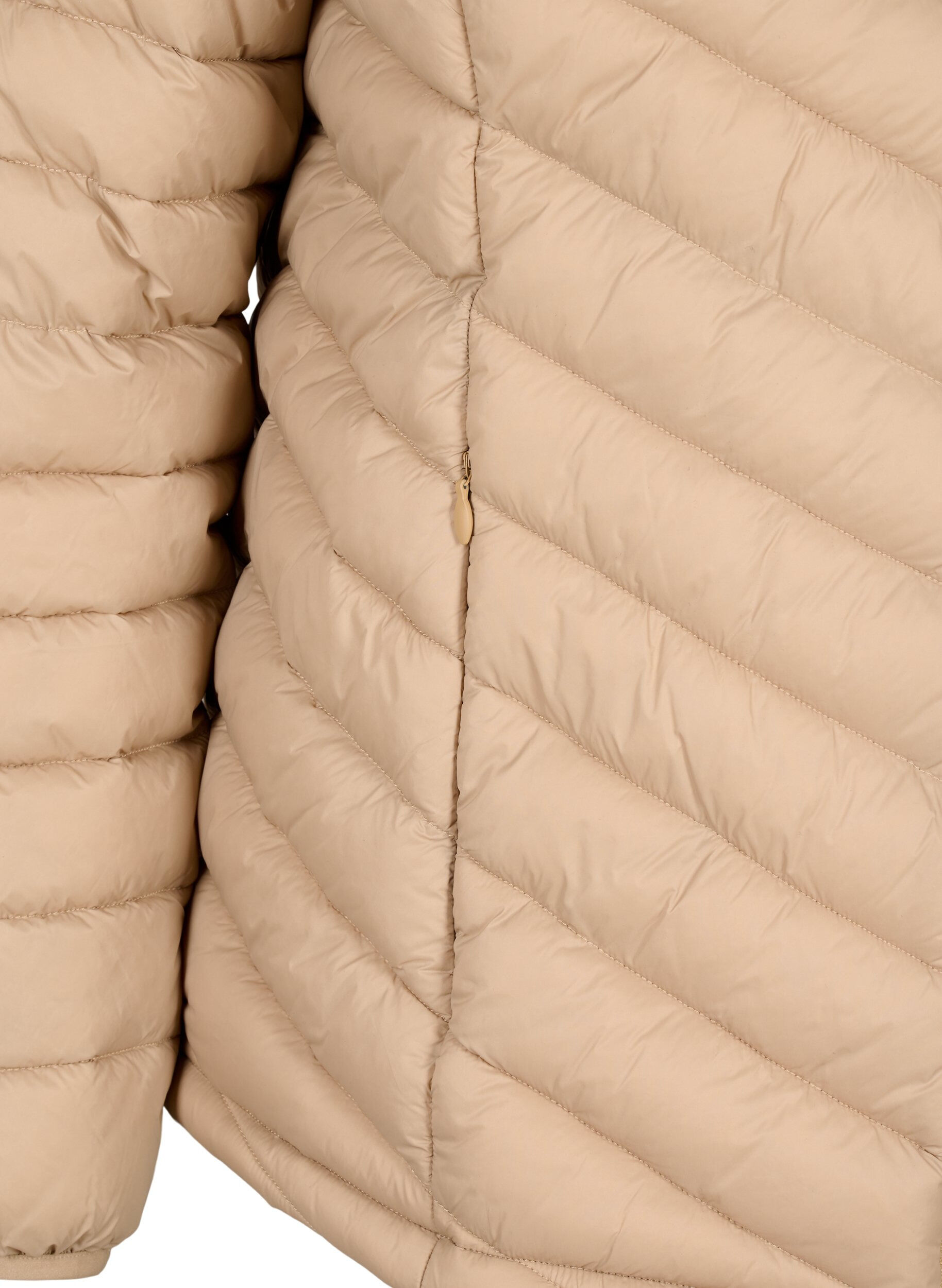 Zizzifashion Lightweight jacket with pockets, Brown, Packshot image number 3