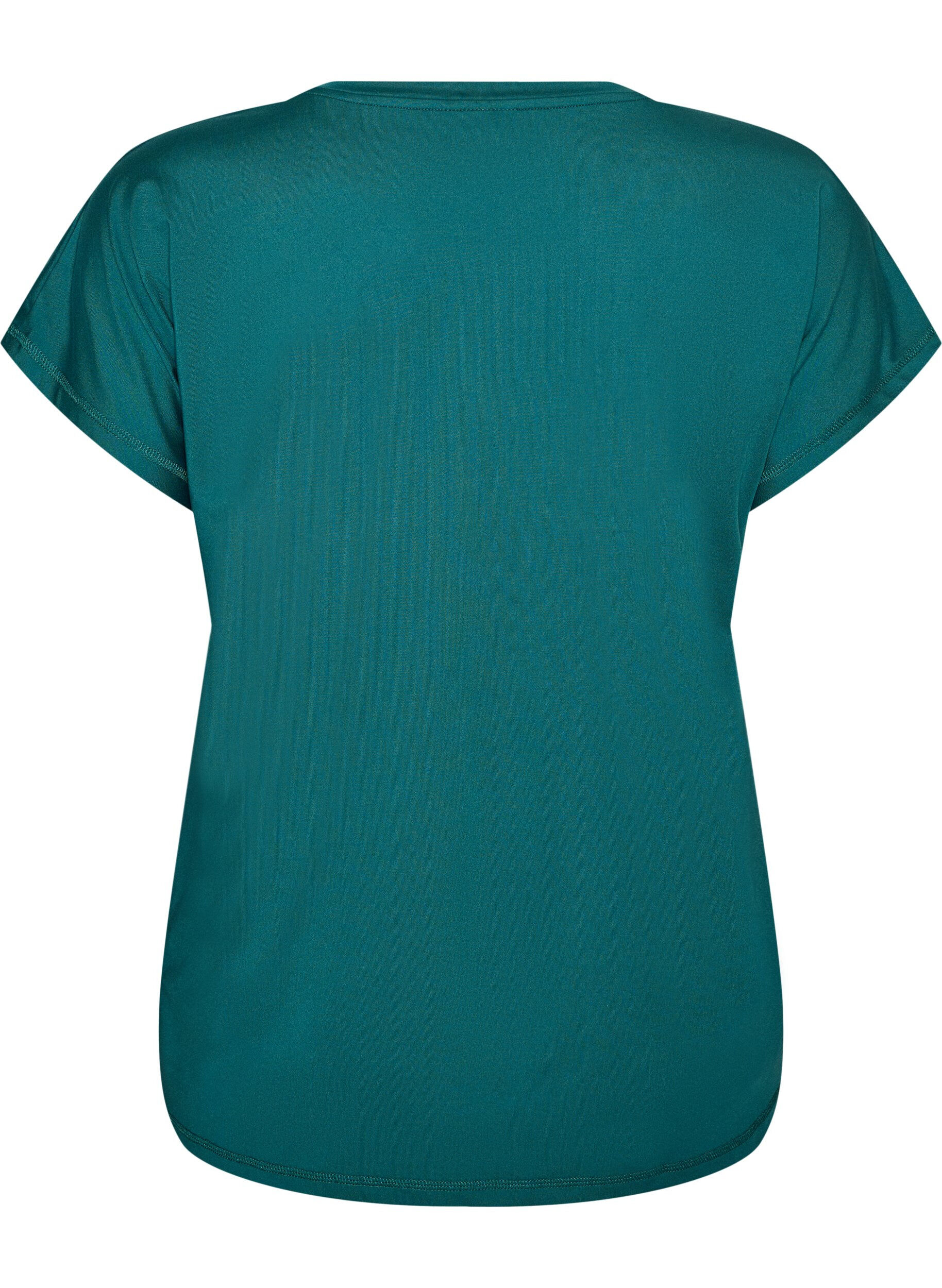 ZizzifashionSolid-coloured training T-shirt, Green, Packshot image number 1