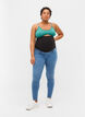 Maternity jeggings in a cotton blend, Light blue denim, Model image number 0