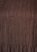 Short jersey dress with a wavy textured pattern, Brown, Packshot image number 2