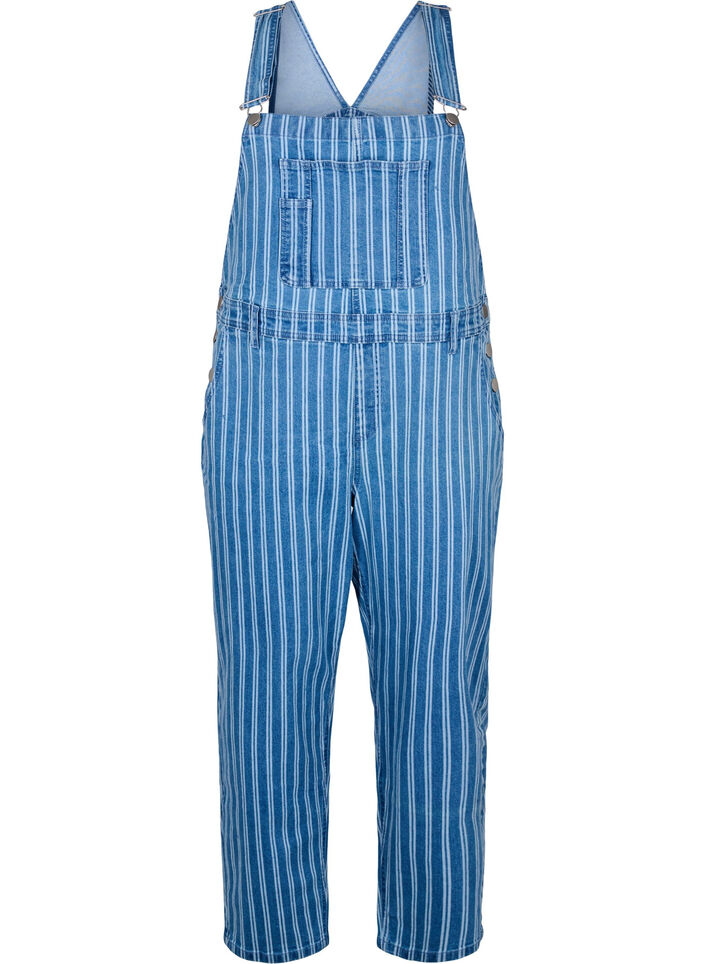 Denim dungarees, Light Blue, Packshot image number 0
