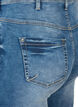Cropped Amy jeans with a zip, Blue, Packshot image number 3