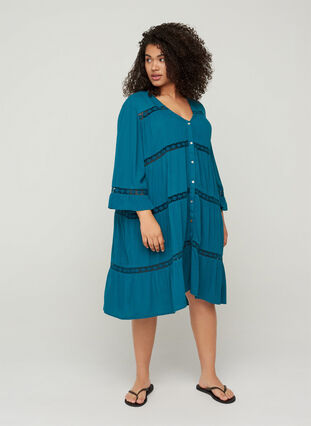 Dress, Ink Blue, Model image number 2