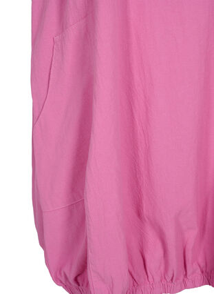 Sleeveless cotton dress, Cyclamen, Packshot image number 3