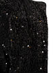 Cardigan with sequins and 3/4 sleeves, Black, Packshot image number 2