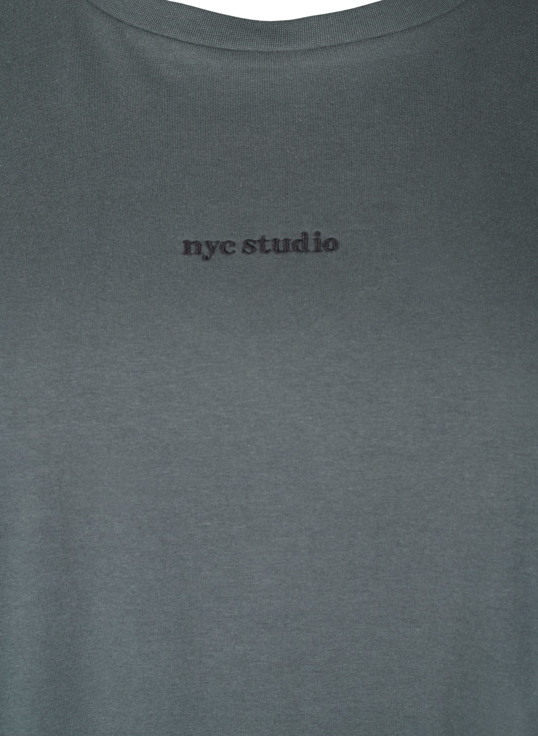 Zizzifashion Sporty T-shirt in organic cotton, , Packshot image number 2