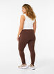 Cotton leggings with lining, Brown, Model image number 1