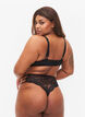 Brazilian lace underwear, Black, Model image number 1
