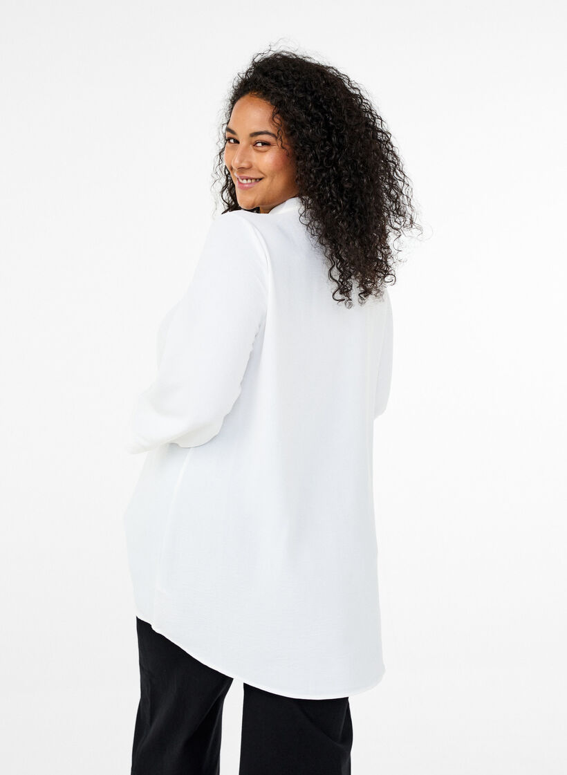 Tunic with 3/4 sleeves, Vanilla, Model image number 2