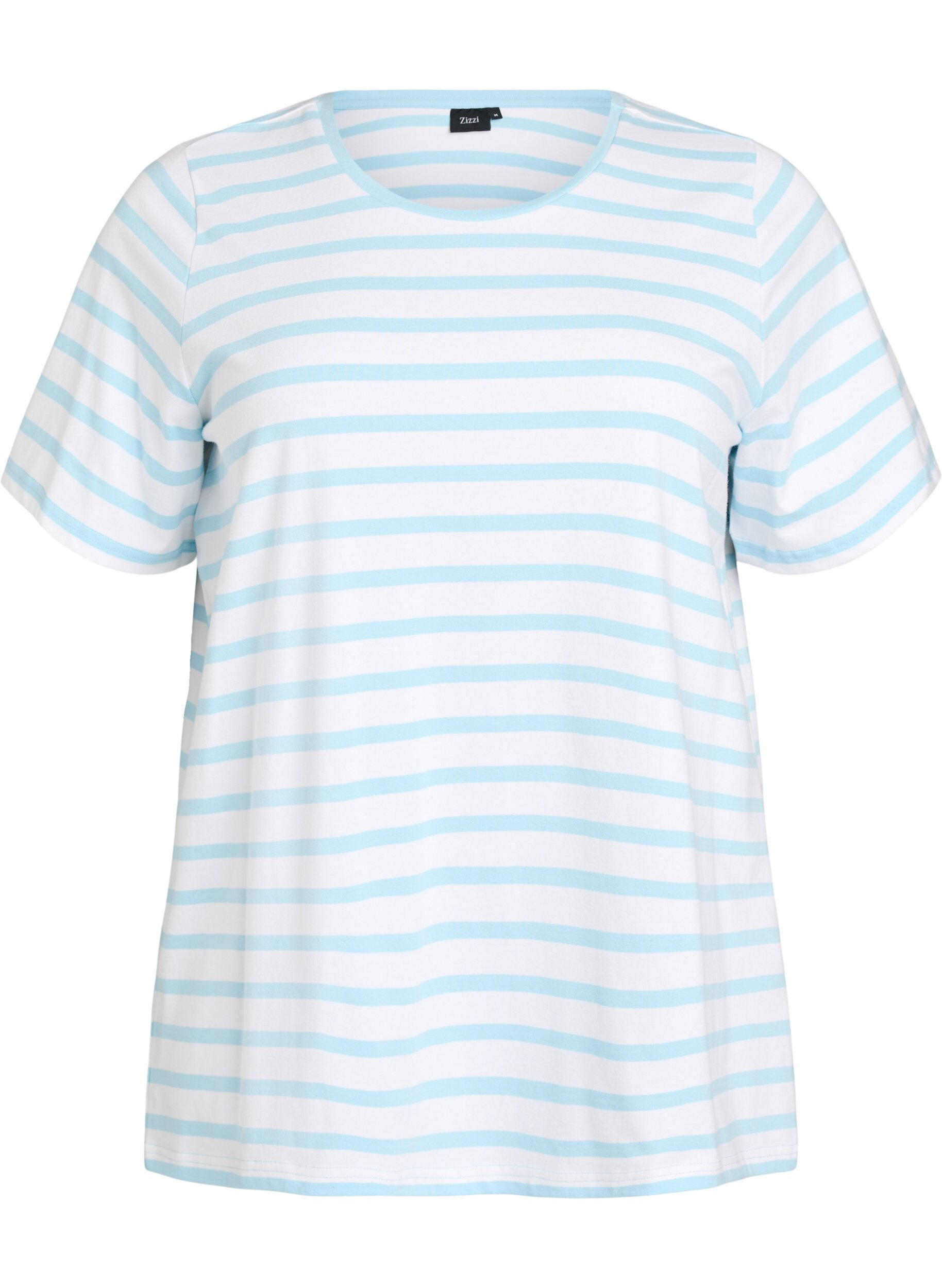 Striped T-shirt in organic cotton